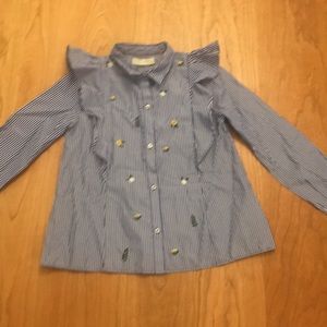 Girls button down shirt